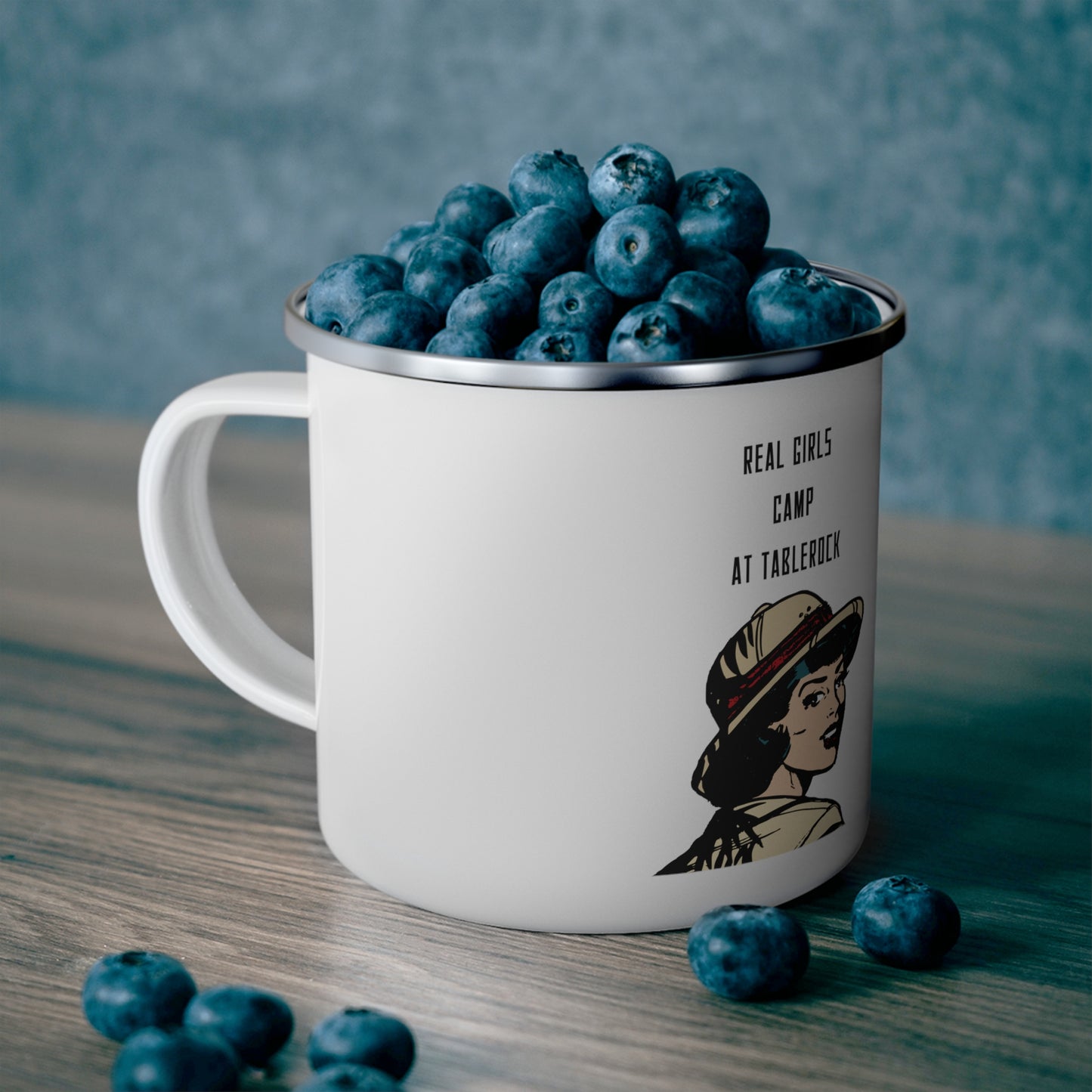 Real Girls Camping Mug