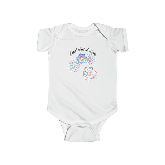 Land that I Love Infant Fine Jersey Bodysuit