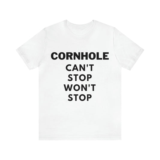 Cornhole Unisex Jersey Short Sleeve Tee