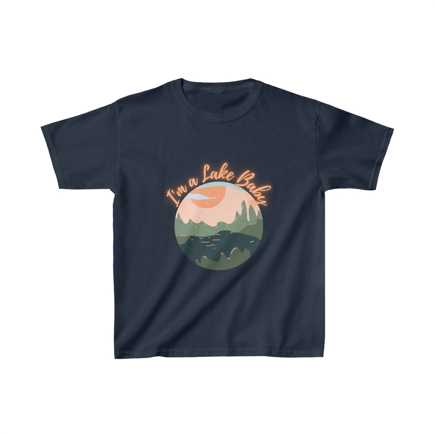 I'm a Lake Baby Kids Heavy Cotton™ Tee