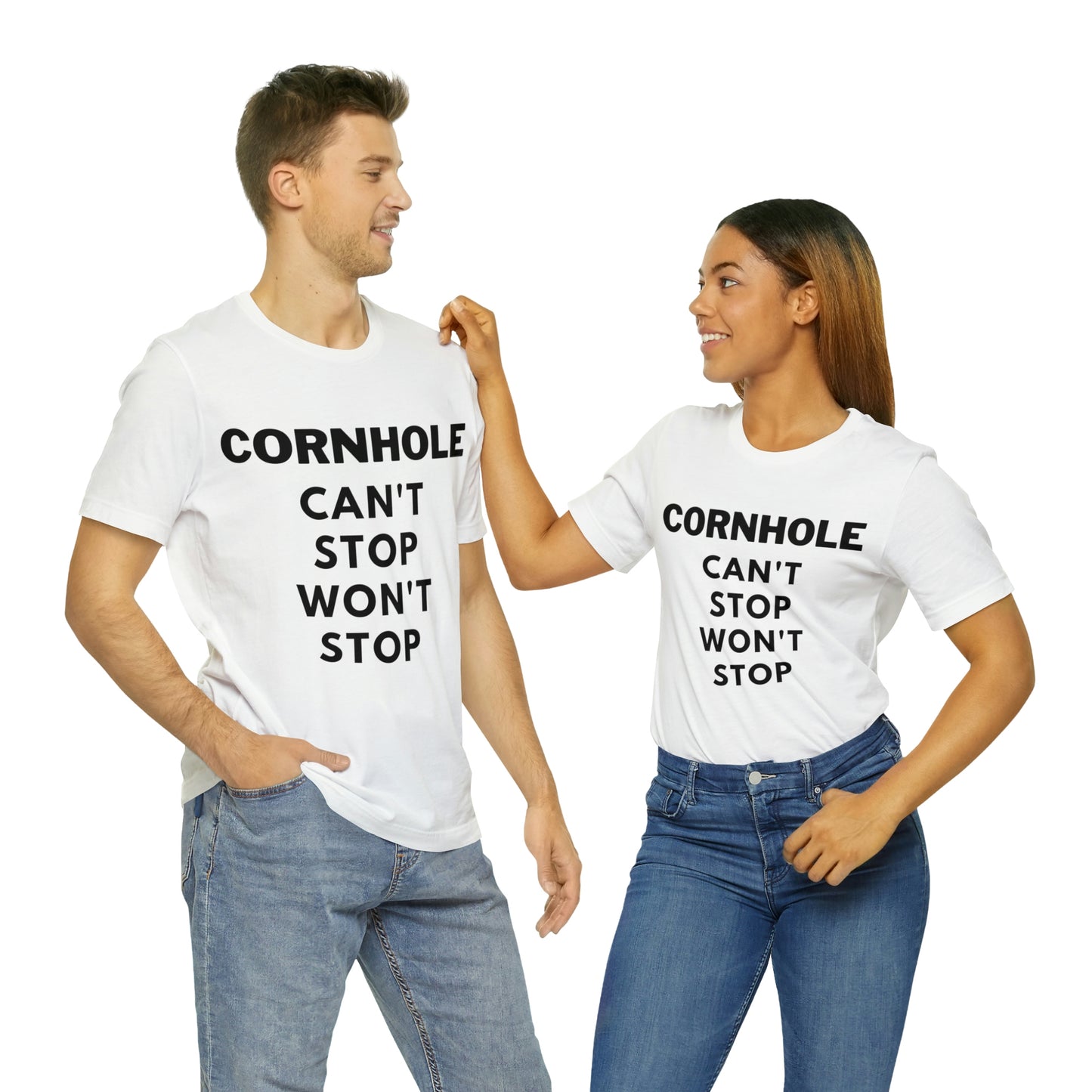 Cornhole Unisex Jersey Short Sleeve Tee