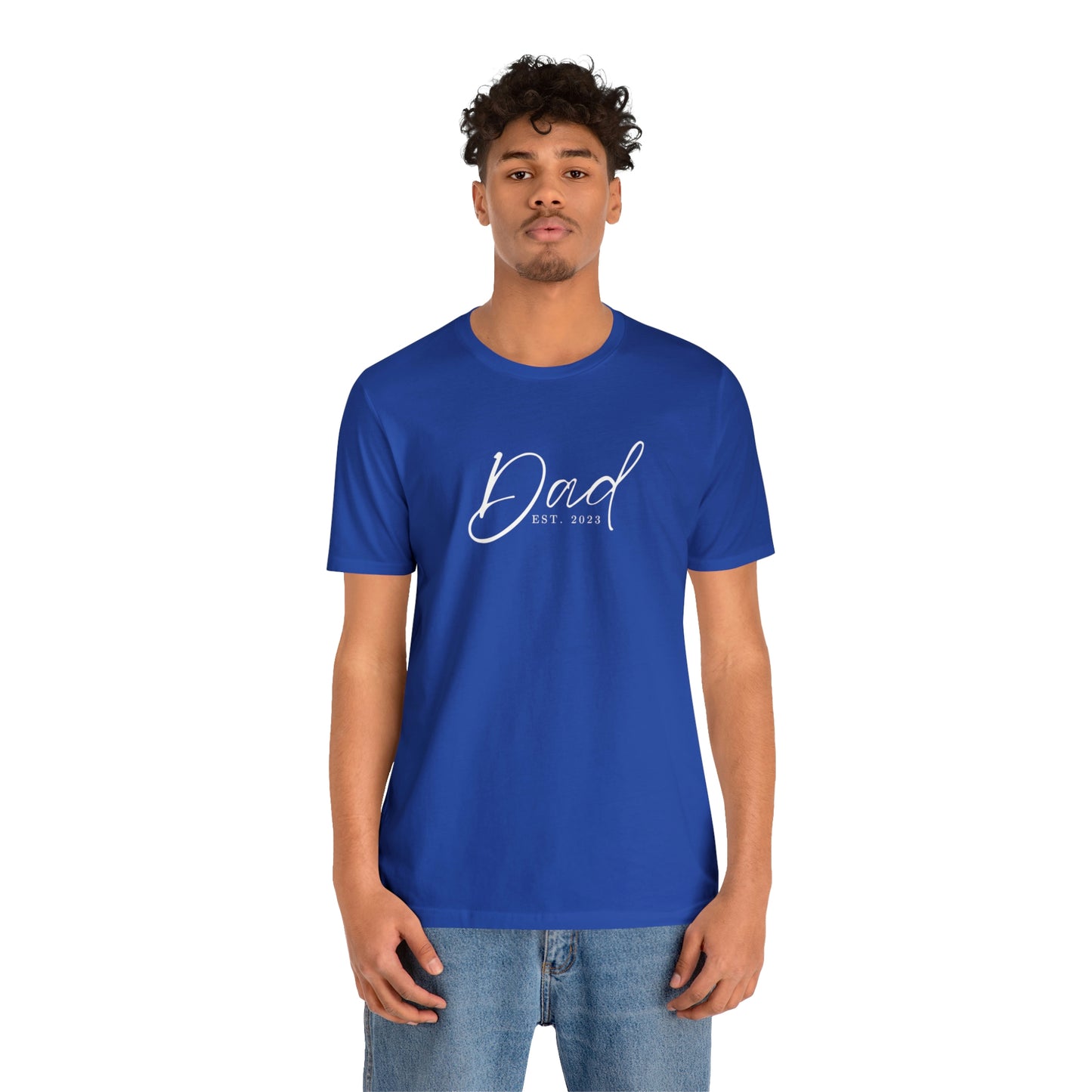 New Dad Unisex Jersey Short Sleeve Tee