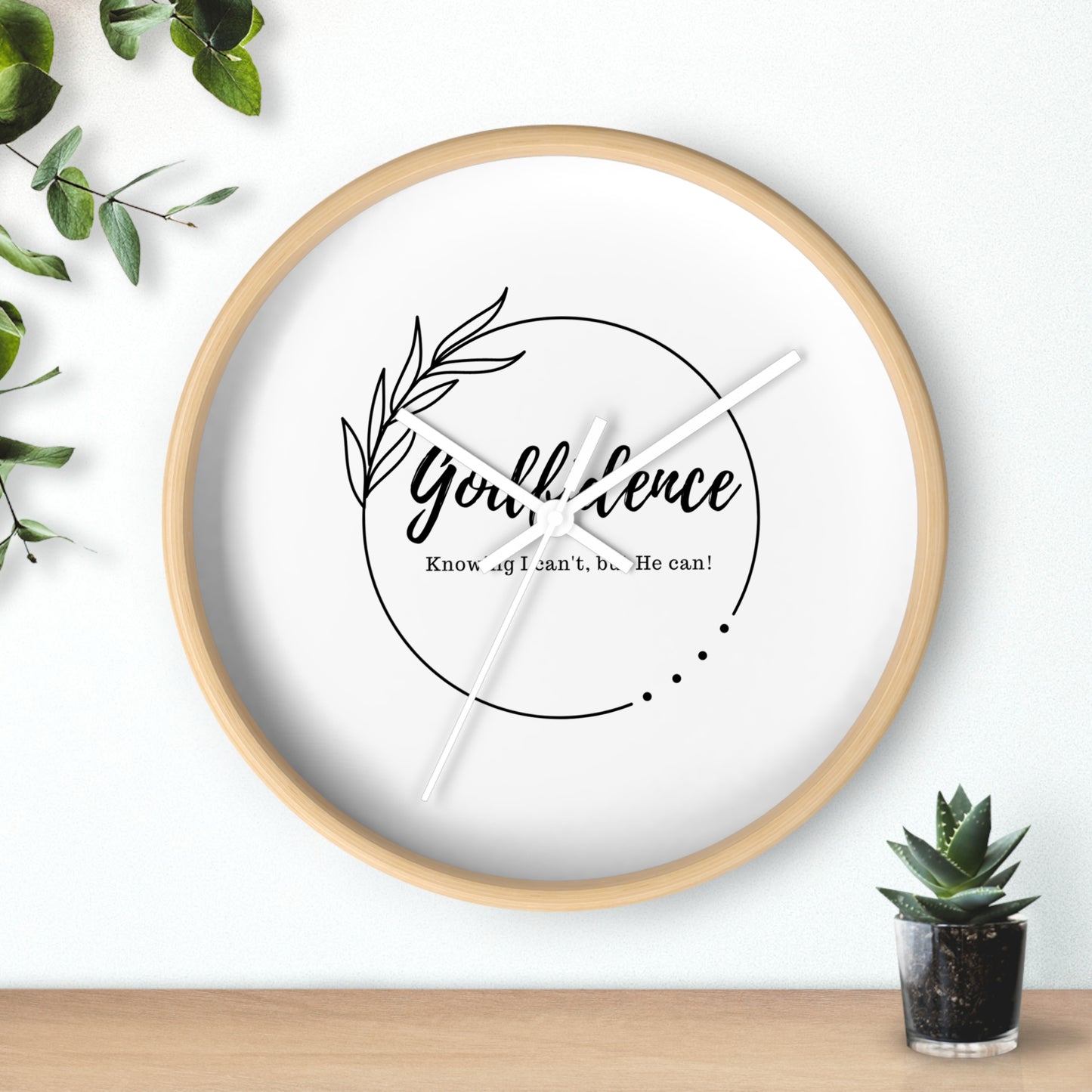 Godfidence Wall Clock