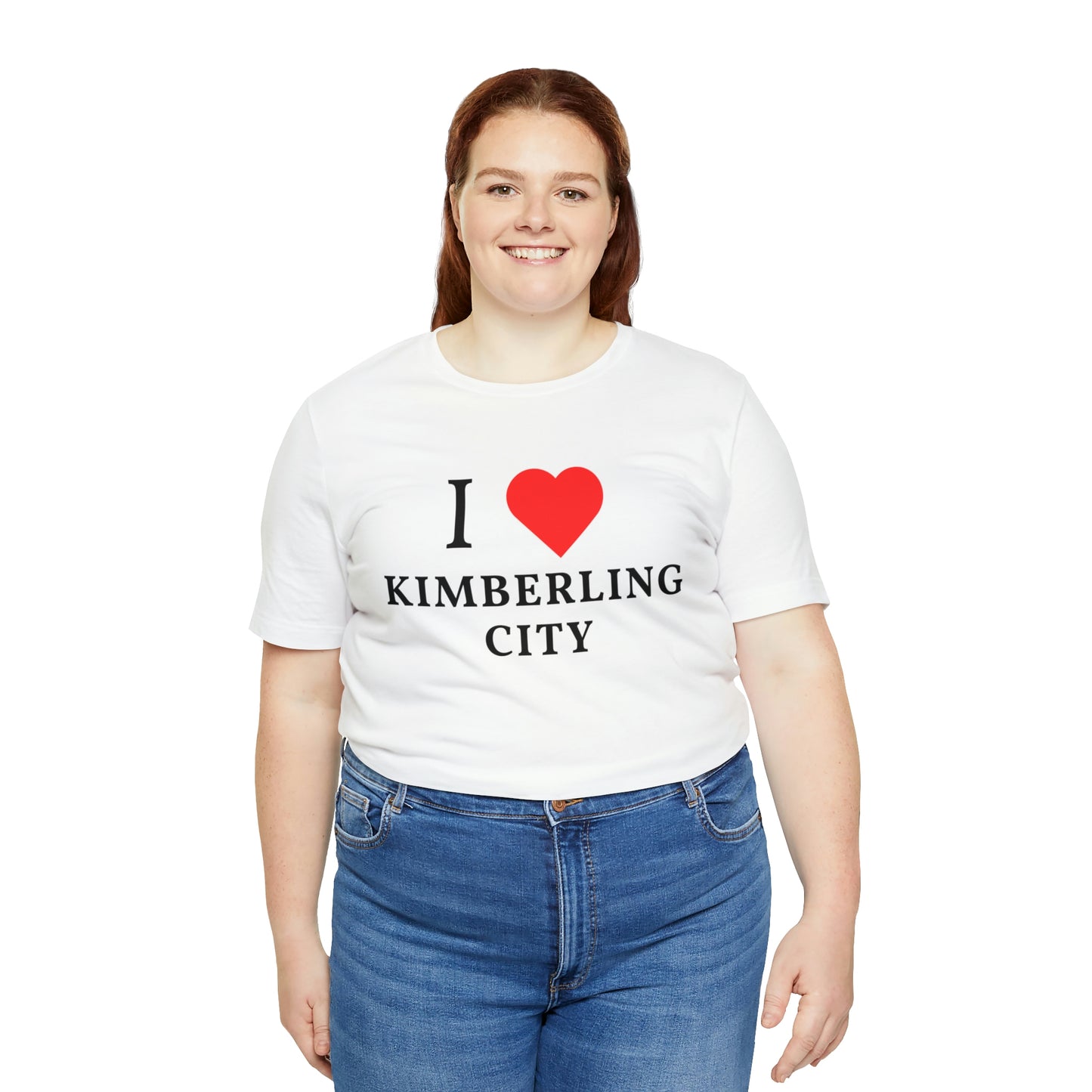 I Love Kimberling City Unisex Jersey Short Sleeve Tee