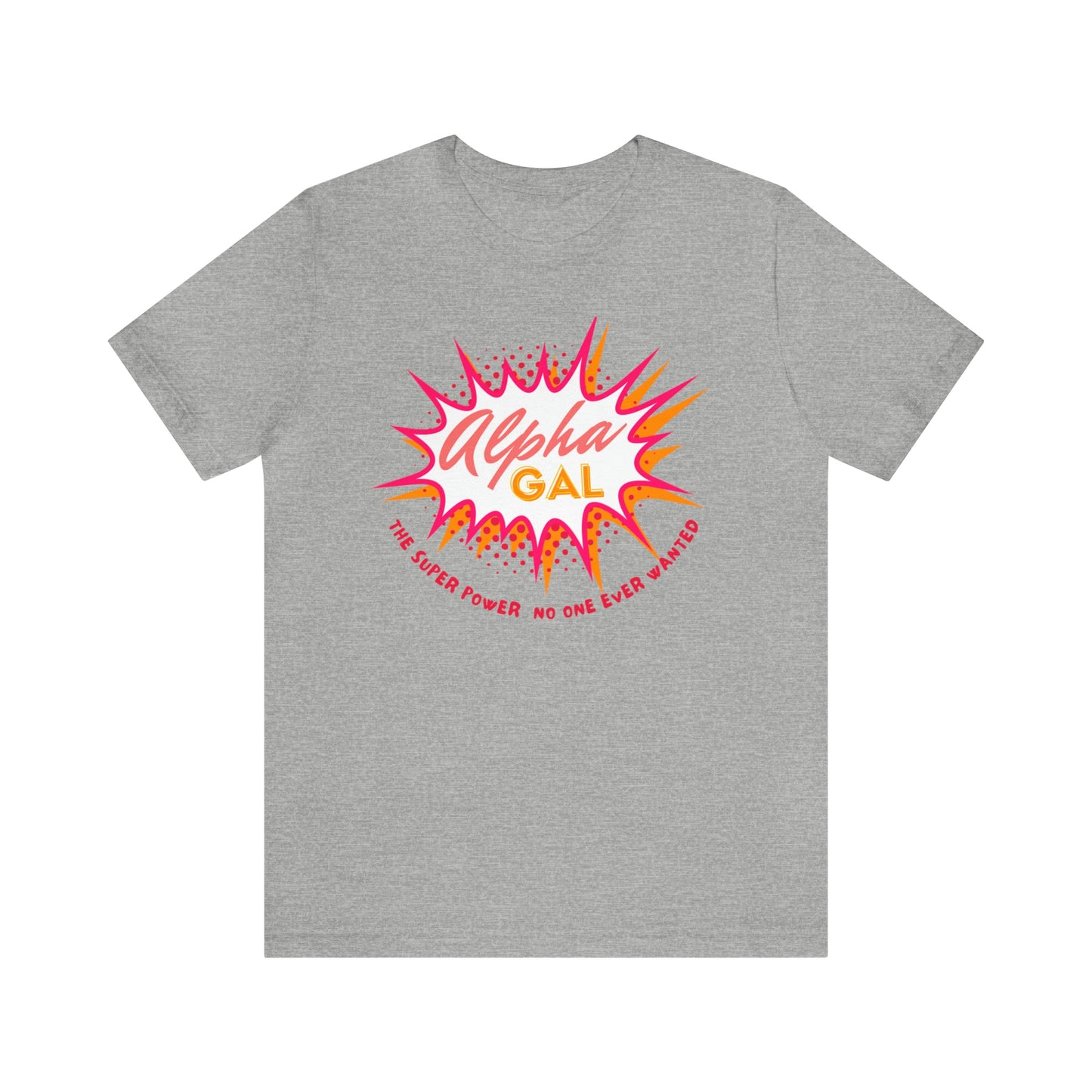 Alpha Gal Super Hero T-Shirt