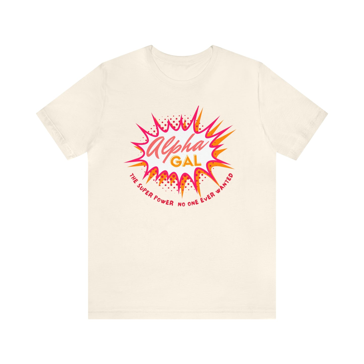 Alpha Gal Super Hero T-Shirt