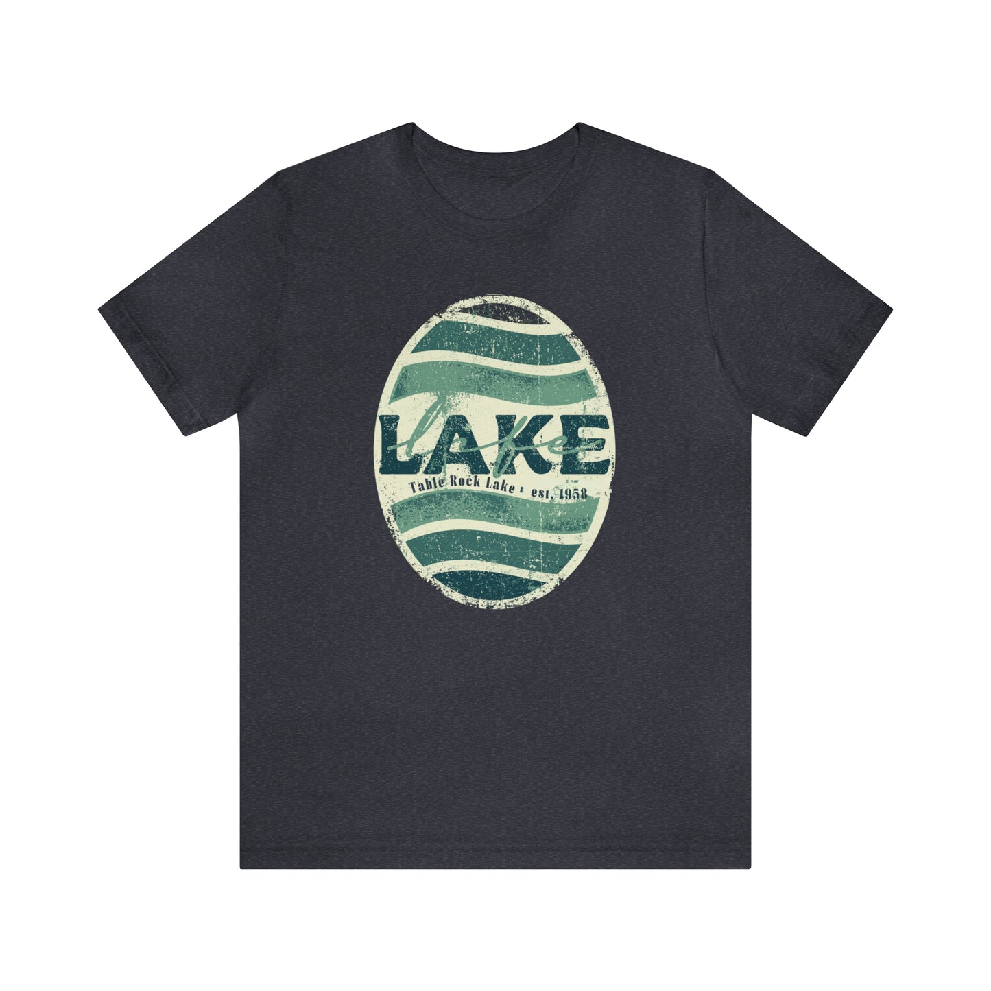 Lake Life - Table Rock Lake est. 1958 Unisex Jersey Short Sleeve Tee