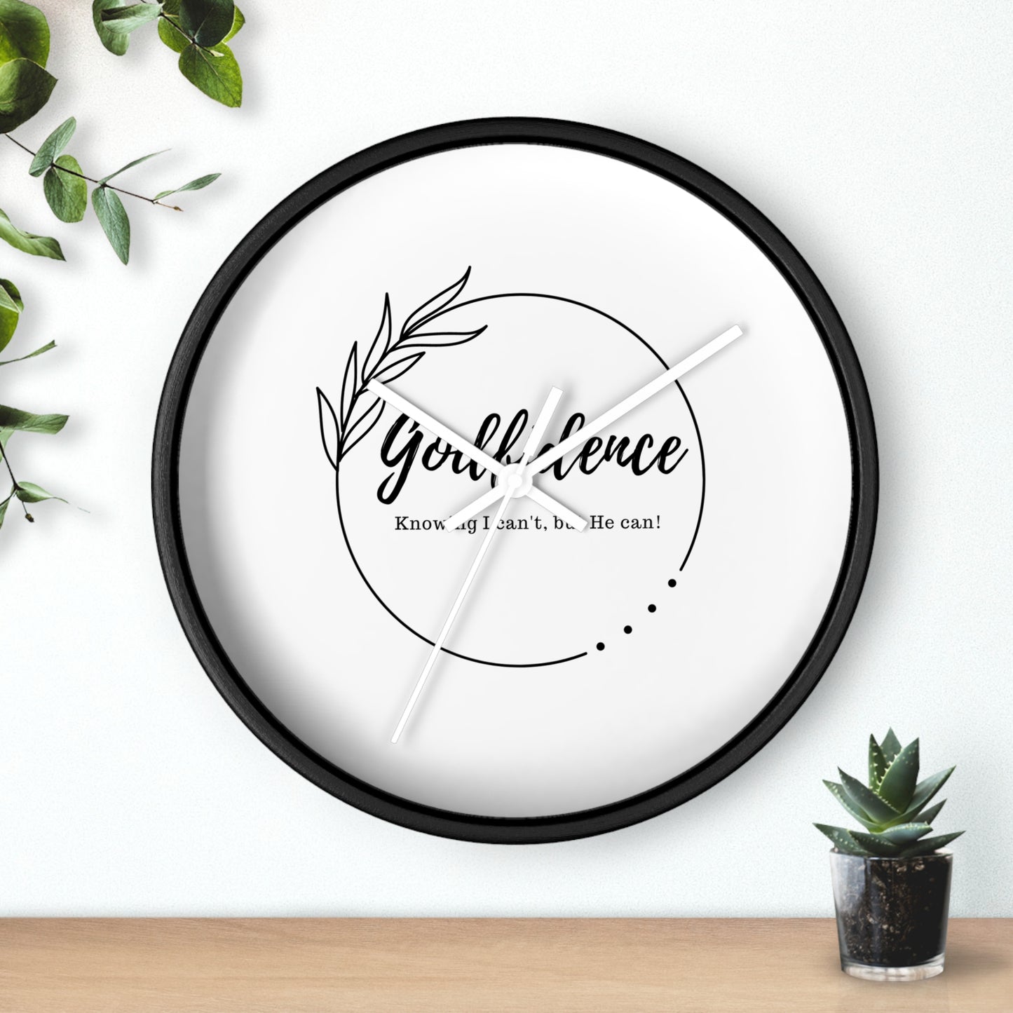 Godfidence Wall Clock