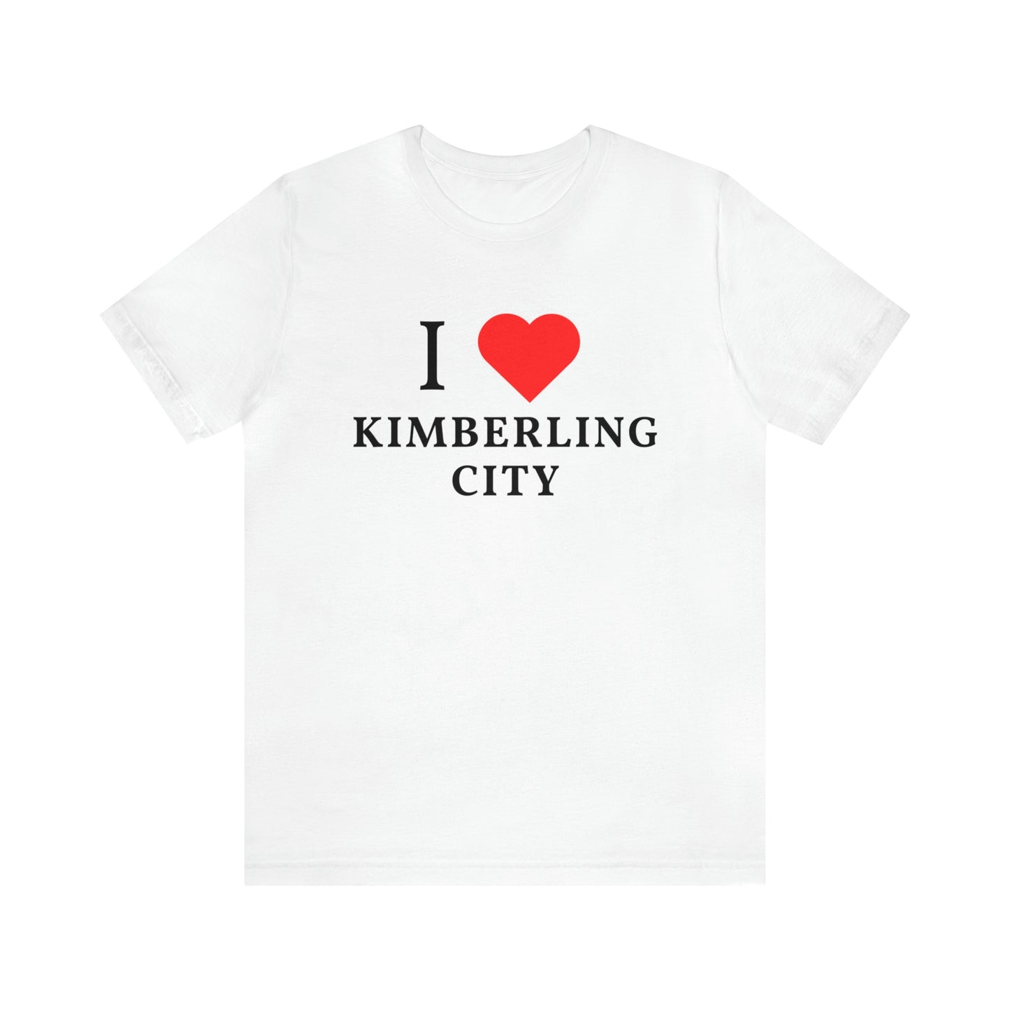 I Love Kimberling City Unisex Jersey Short Sleeve Tee