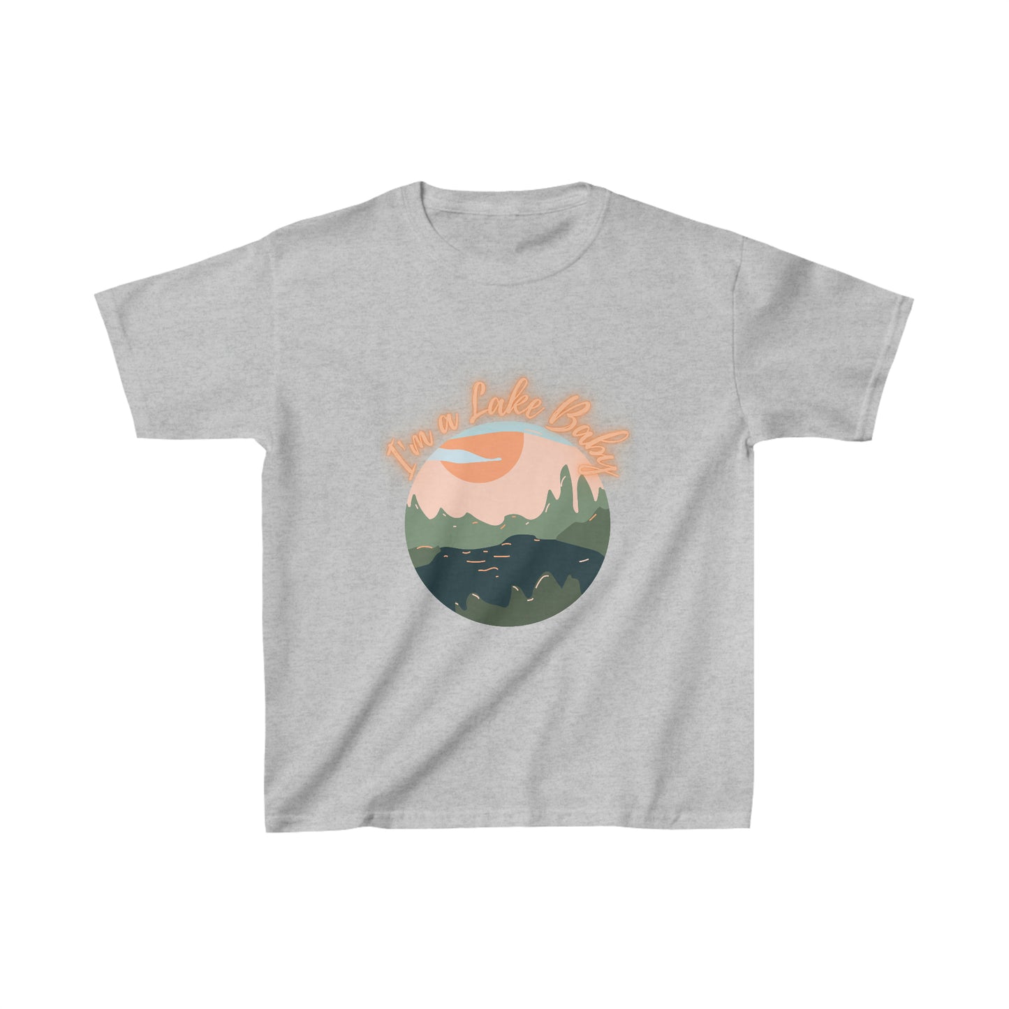 I'm a Lake Baby Kids Heavy Cotton™ Tee