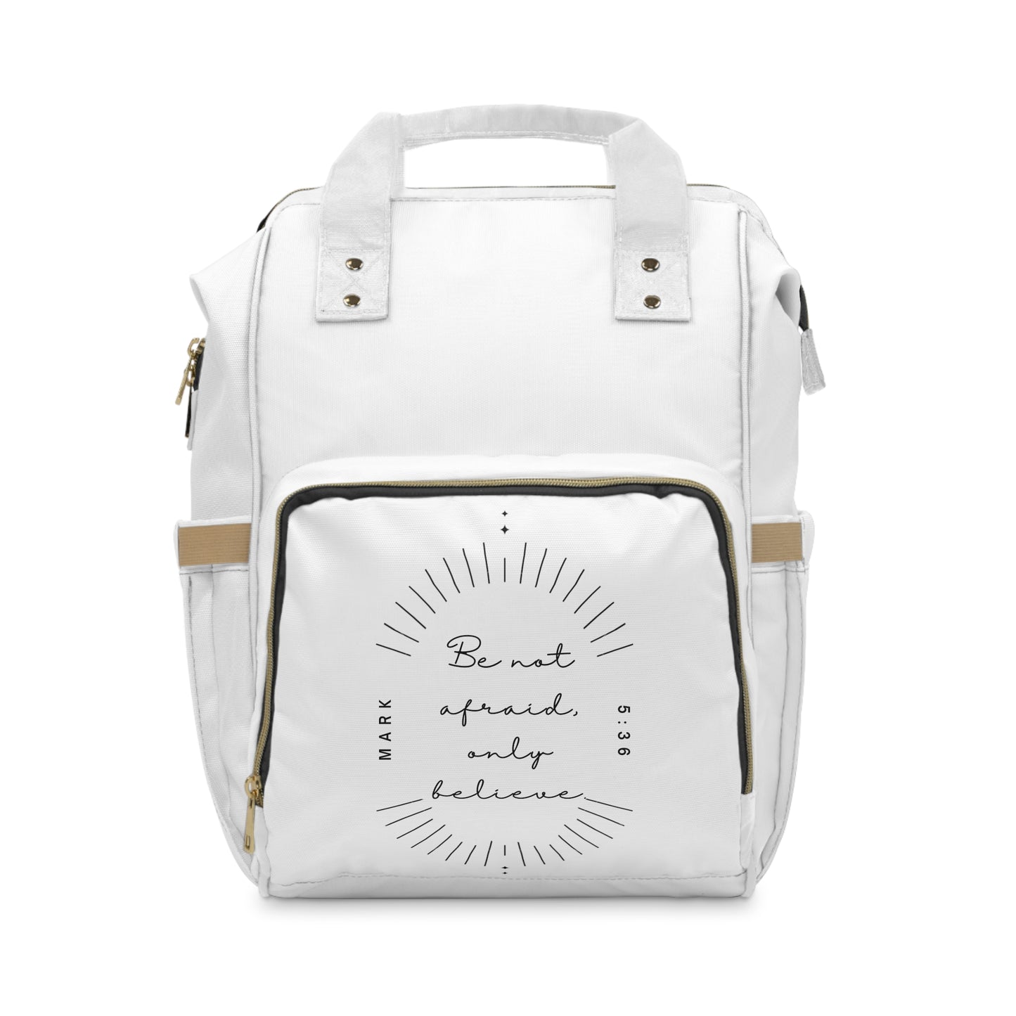 Be Not Afraid! Diaper Backpack