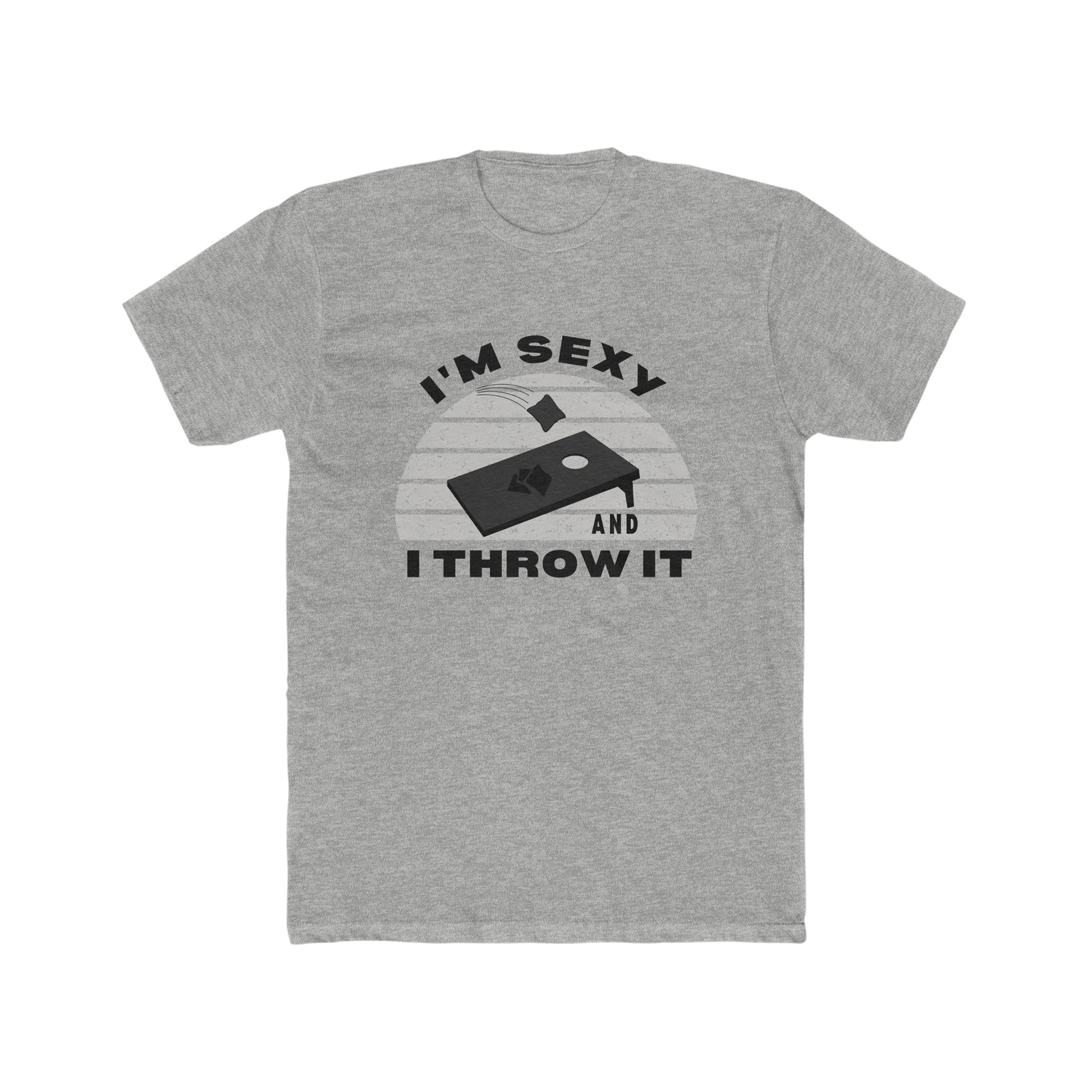 I'm Sexy and I Throw It Men's Cotton Crew Tee