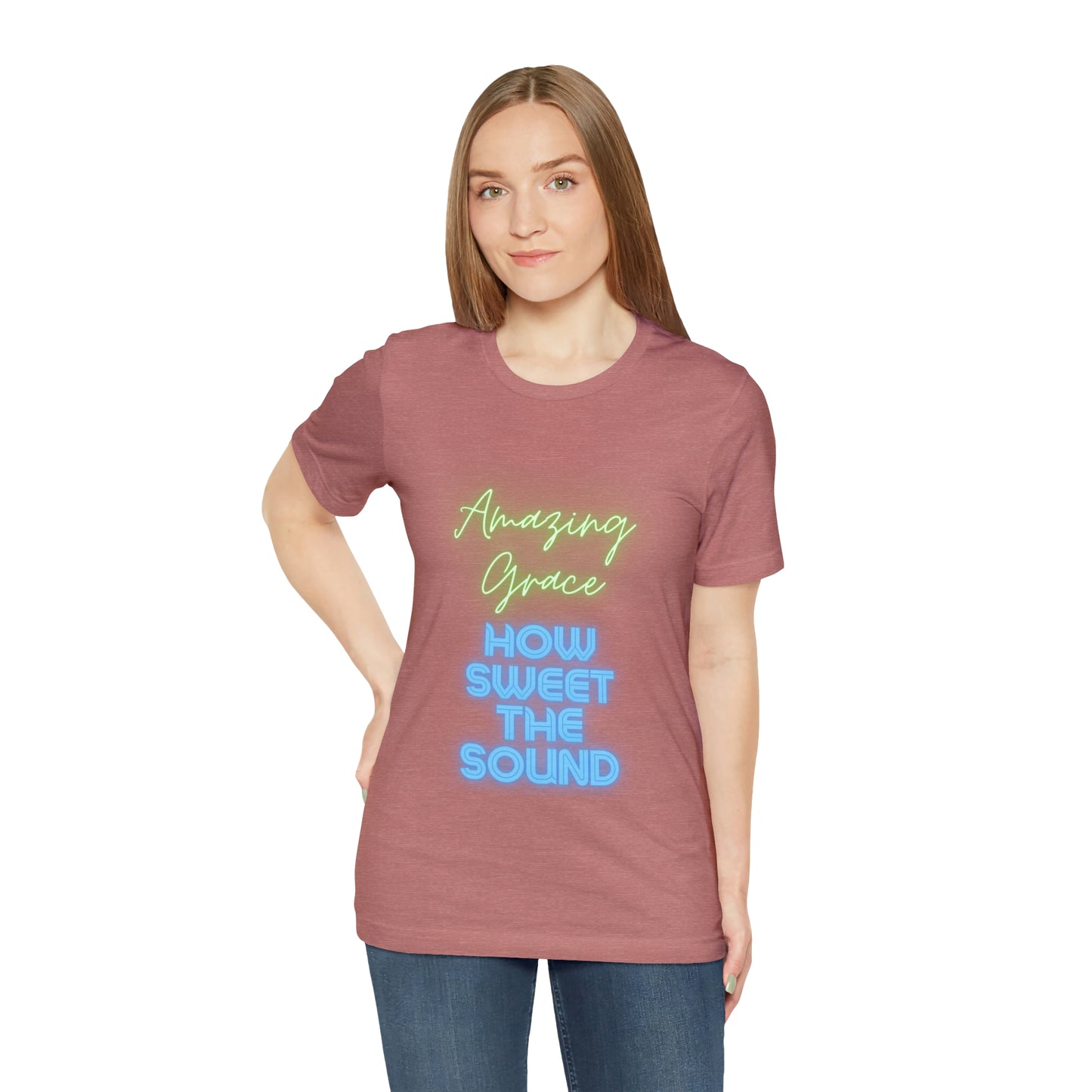 Amazing Grace Unisex Jersey Short Sleeve Tee