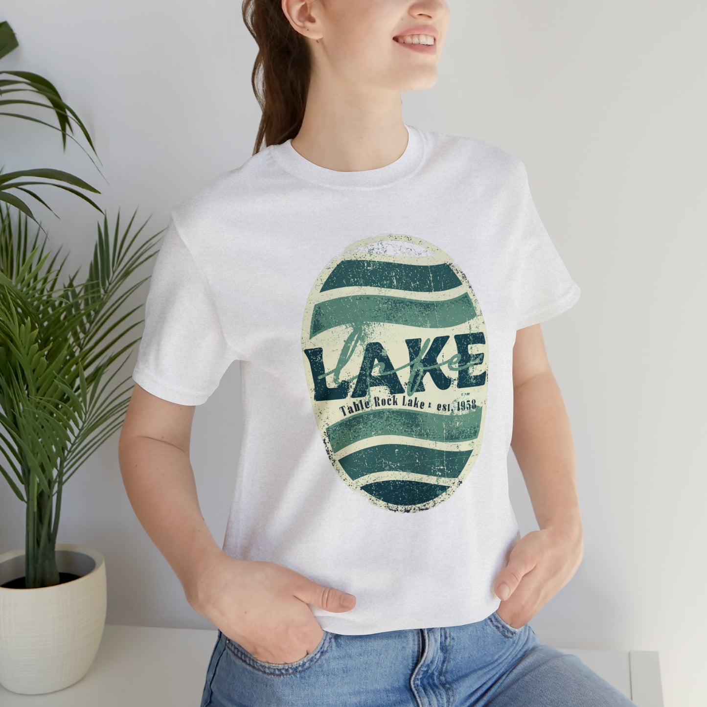 Lake Life - Table Rock Lake est. 1958 Unisex Jersey Short Sleeve Tee