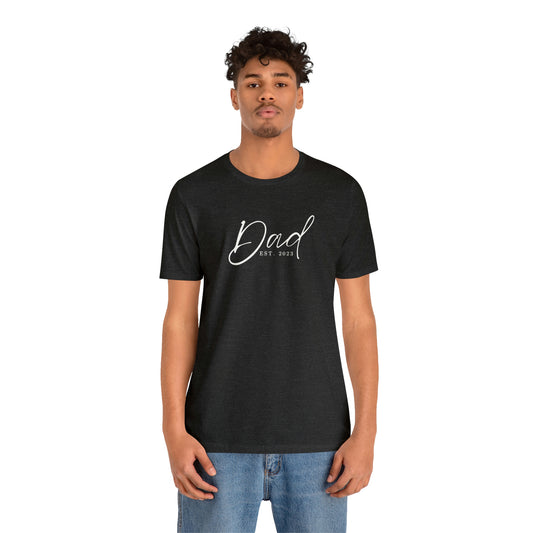 New Dad Unisex Jersey Short Sleeve Tee