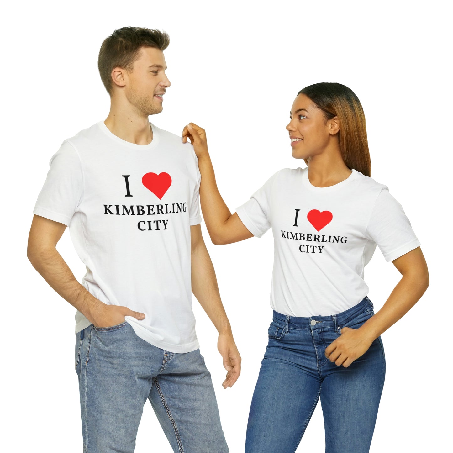 I Love Kimberling City Unisex Jersey Short Sleeve Tee