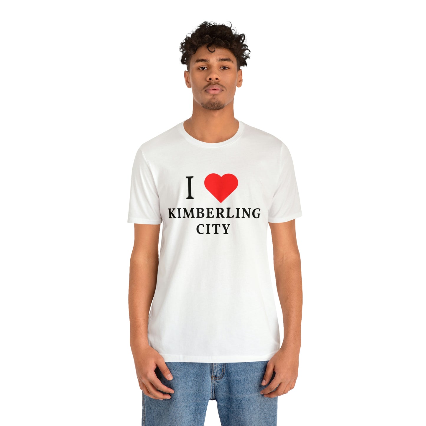 I Love Kimberling City Unisex Jersey Short Sleeve Tee