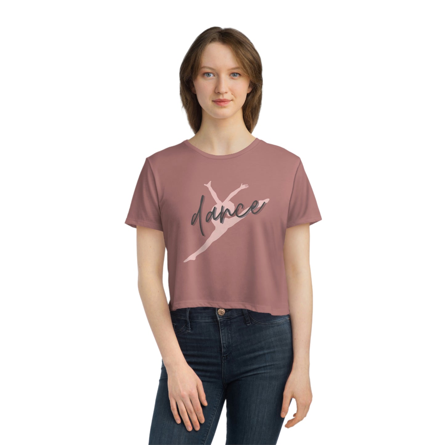 Dance Women's Flowy Cropped Tee